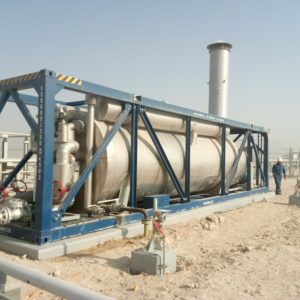 ATEX Burner by E&M Combustion in Al-Jahra oilfield, Kuwait