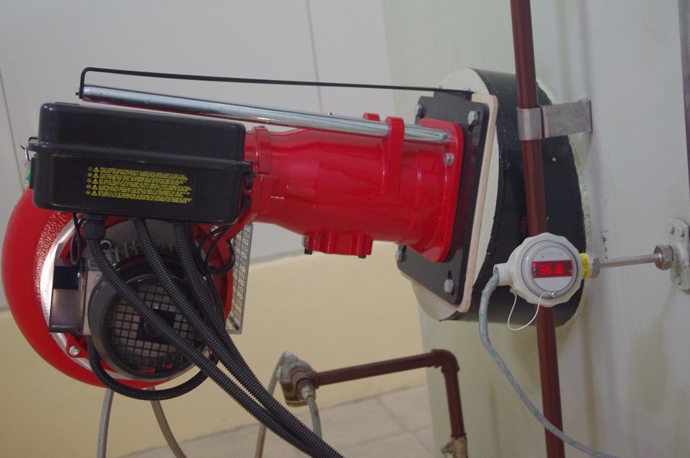Quemador de incineracion EM y sonda de temperatura - Hornos de incineracion portatil
