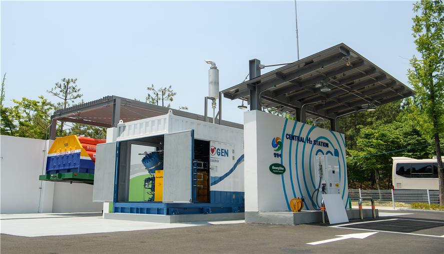 Demostrador de ciudades de hidrogeno de Corea - E&M Combustion