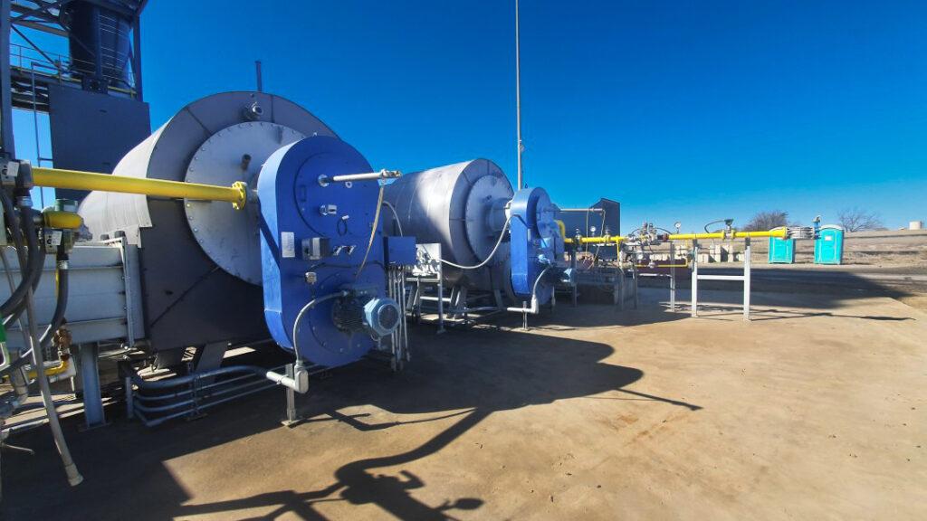 Combustion equipment for a power generation plant in Texas - E&M Combustion