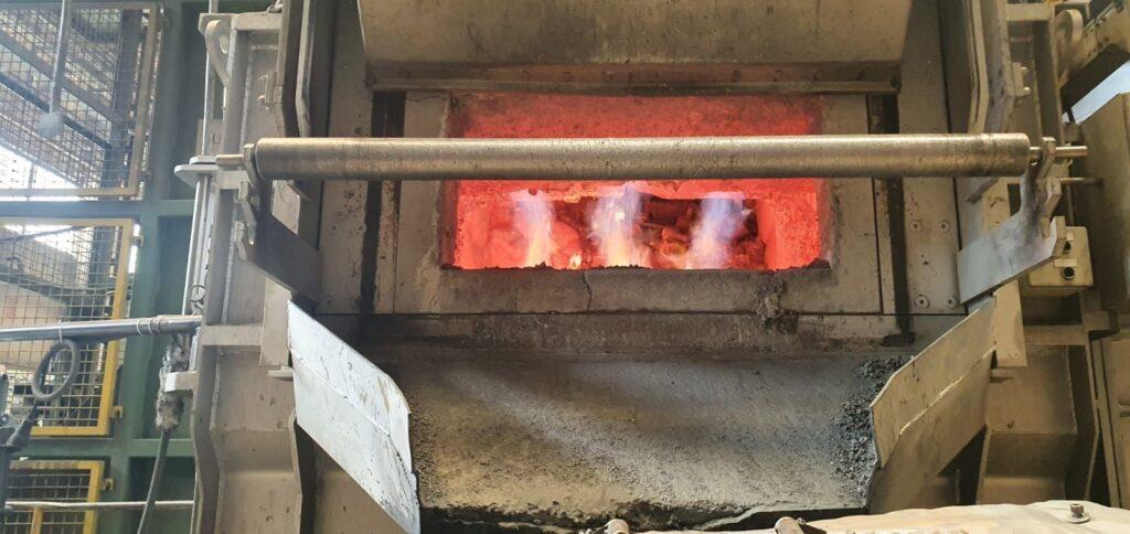 Mixed burners in an aluminum foundry - E&M Combustion