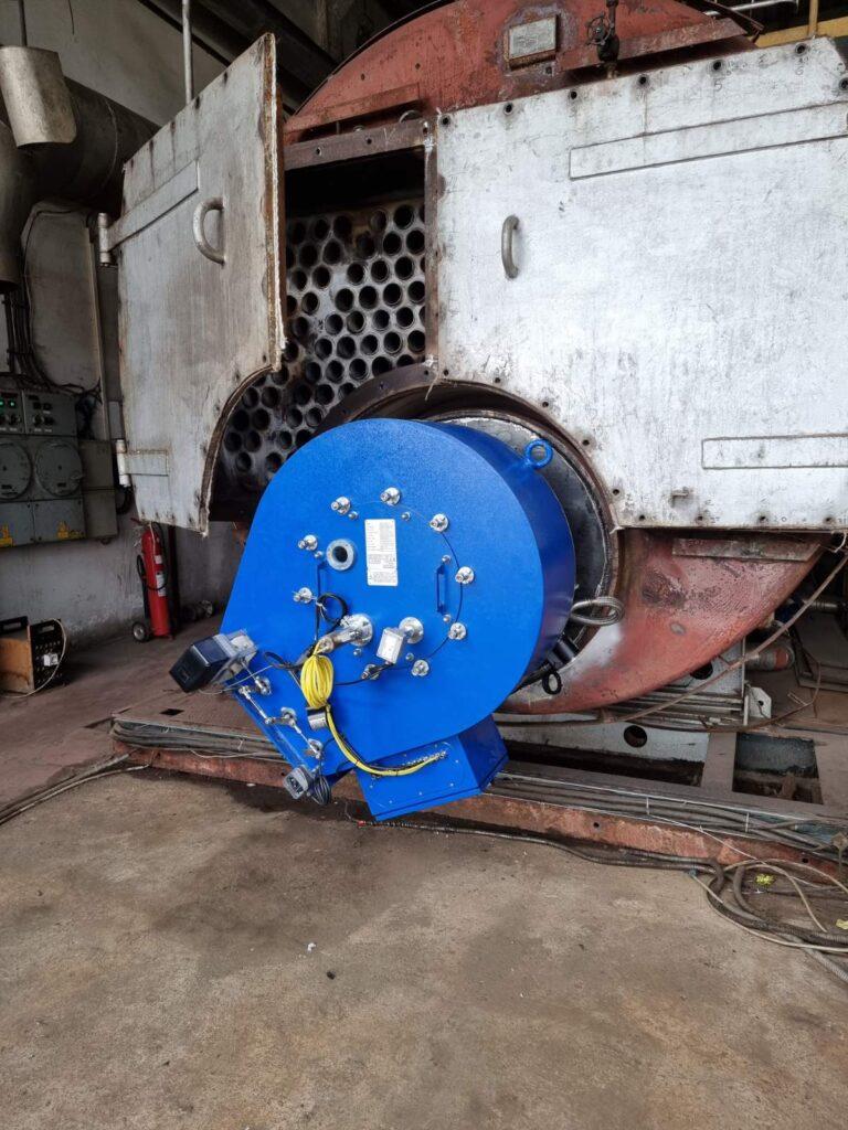 Modernization of a chemical plant - Duoblock burner - E&M Combustion 