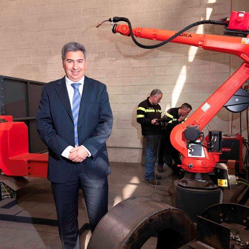Automatización del proceso de soldadura mediante un robot de última generación